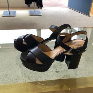 Michael For Michael Kors black Platform heels